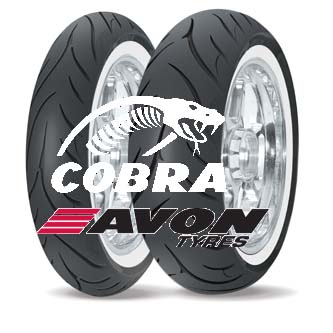 Moottoripyörän renkaat avon Cobra